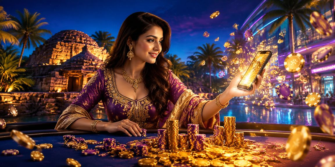 Comilla Mobile Casino Neon Lights